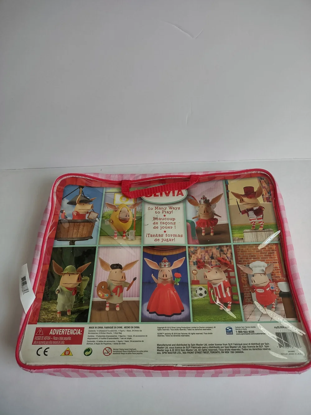 Peppa Pig Olivia Dress-Up Playset - Pink, Red, Green, Yellow